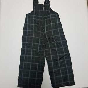 Circo Snow Jumper/Ski Overall, Blk.Plaid, sz,2T